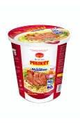 CUP INSTANT NOODLES WITH BEEF FLAVOR