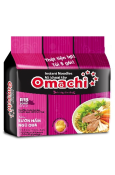 OMACHI INSTANT NOODLE BLOCK OF 5 PACKETS - RIB SOUP STYLE