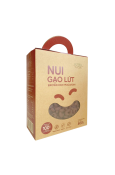 BROWN RICE MACARONI BROWN RICE STARCH 99.7% ; NATRURAL SALT 0.3%