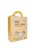 WHITE RICE MACARONI WHITE RICE STARCH 99.7% ; NATRURAL SALT 0.3%