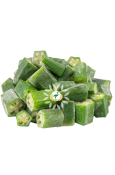 Frozen Okra Dices