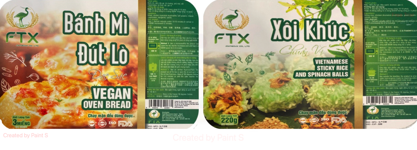 FTX Vegan food